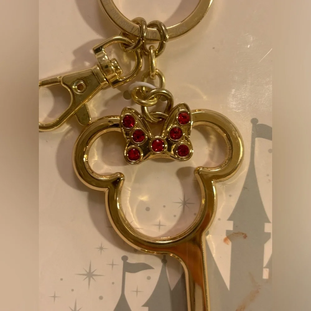 Disney Minnie Door Opener Keychain NEW